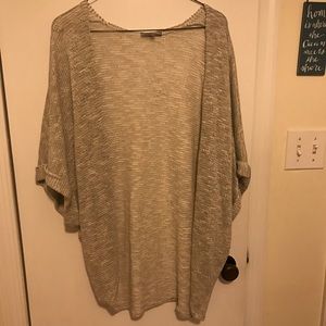 Gray cardigan